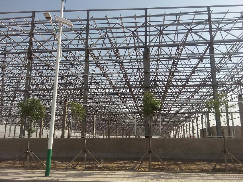 潮州汽车工业厂房网架