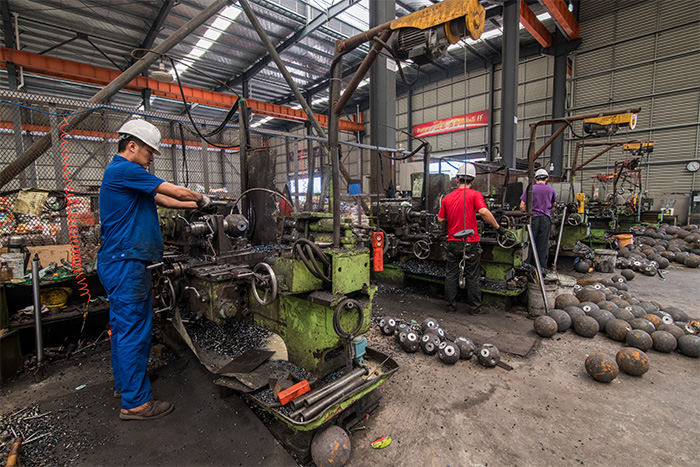 潮州网架配件车间